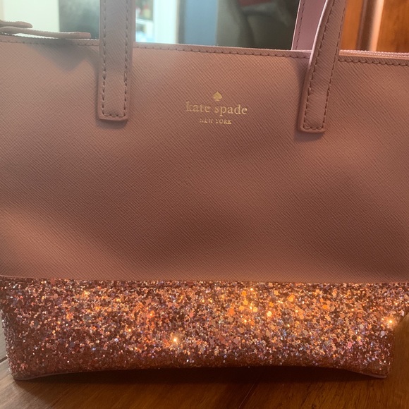 kate spade Handbags - Kate Spade Pink Sequins Purse